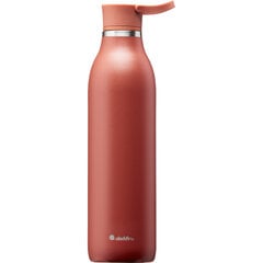Terminis butelis CityLoop Thermavac eCycle vandens butelis 0,6 l perdirbto nerūdijančio plieno. plieno terakotos spalvos kaina ir informacija | Aladdin Virtuvės, buities, apyvokos prekės | pigu.lt