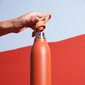 Terminis butelis CityLoop Thermavac eCycle vandens butelis 0,6 l perdirbto nerūdijančio plieno. plieno terakotos spalvos kaina ir informacija | Virtuvės įrankiai | pigu.lt