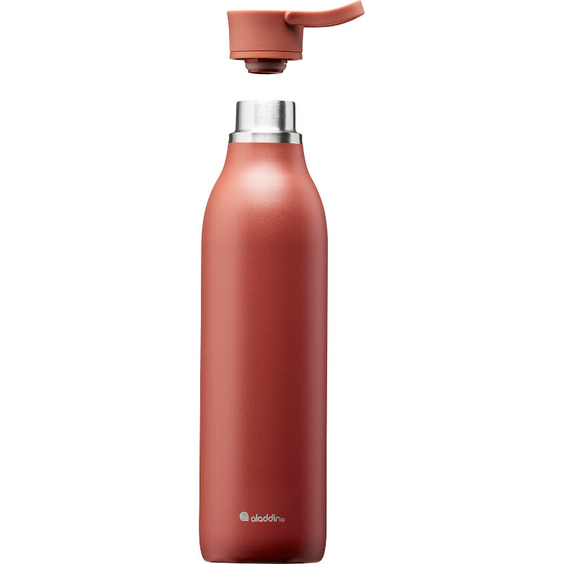 Terminis butelis CityLoop Thermavac eCycle vandens butelis 0,6 l perdirbto nerūdijančio plieno. plieno terakotos spalvos kaina ir informacija | Virtuvės įrankiai | pigu.lt