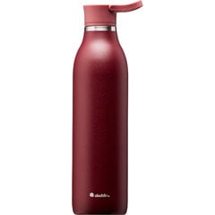 Бутылка для воды CityLoop Thermavac eCycle, 0,6 л, переработанная, нержавеющая сталь, бордового цвета цена и информация | Кухонная утварь | pigu.lt