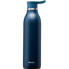 Бутылка для воды CityLoop Thermavac eCycle, 0,6 л, переработанная, темно-синяя, из нержавеющей стали цена и информация | Кухонная утварь | pigu.lt
