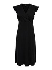 Женское платье ONLY 15257520*01, черное 5715224297611 цена и информация | Платья | pigu.lt