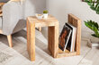Kavos staliukas S 60 cm mango Invicta, mediena kaina ir informacija | Kavos staliukai | pigu.lt