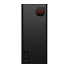 Powerbank Baseus Adaman Metal, 20000mAh, 22.5W (black) цена и информация | Зарядные устройства Power bank | pigu.lt