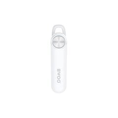 BWOO Bluetooth earphone BW84 white цена и информация | Наушники с шумоподавлением Audiocore 74452 Bluetooth Call Center Google Siri Office Wireless | pigu.lt