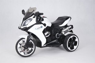 Vaikiškas elektrinis motociklas - Speed, baltas kaina ir informacija | Elektromobiliai vaikams | pigu.lt