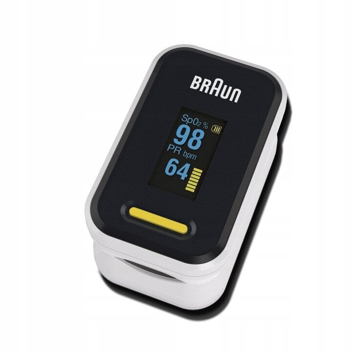 Braun Pulse Oximeter 1 kaina ir informacija | Kraujospūdžio matuokliai | pigu.lt