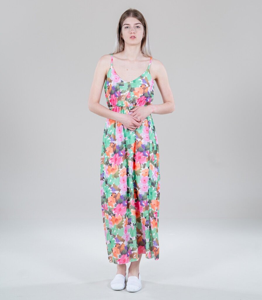 Moteriška suknelė Hailys SABRINA0772*01, žalia/rožinė 4067218052395 kaina ir informacija | Suknelės | pigu.lt
