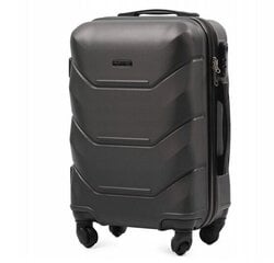 Среднего размера чемодан Wings TD147, размер M, тёмно-серый цена и информация | Чемоданы, дорожные сумки | pigu.lt