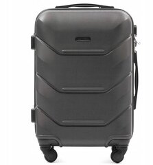 Среднего размера чемодан Wings TD147, размер M, тёмно-серый цена и информация | Чемоданы, дорожные сумки  | pigu.lt
