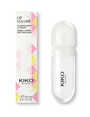 Lūpų blizgis Kiko Milano Lip Volume bespalvis, 6.5 ml kaina ir informacija | Lūpų dažai, blizgiai, balzamai, vazelinai | pigu.lt