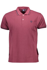Polo marškinėliai vyrams Sergio Tacchini, raudoni kaina ir informacija | Vyriški marškinėliai | pigu.lt