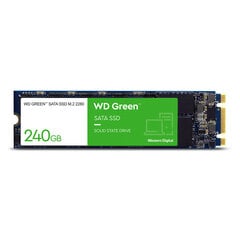 Внутренний твердотельный накопитель Western Digital Green WDS240G3G0B 2,5 дюйма, 240 ГБ, Serial ATA III цена и информация | Внутренние жёсткие диски (HDD, SSD, Hybrid) | pigu.lt