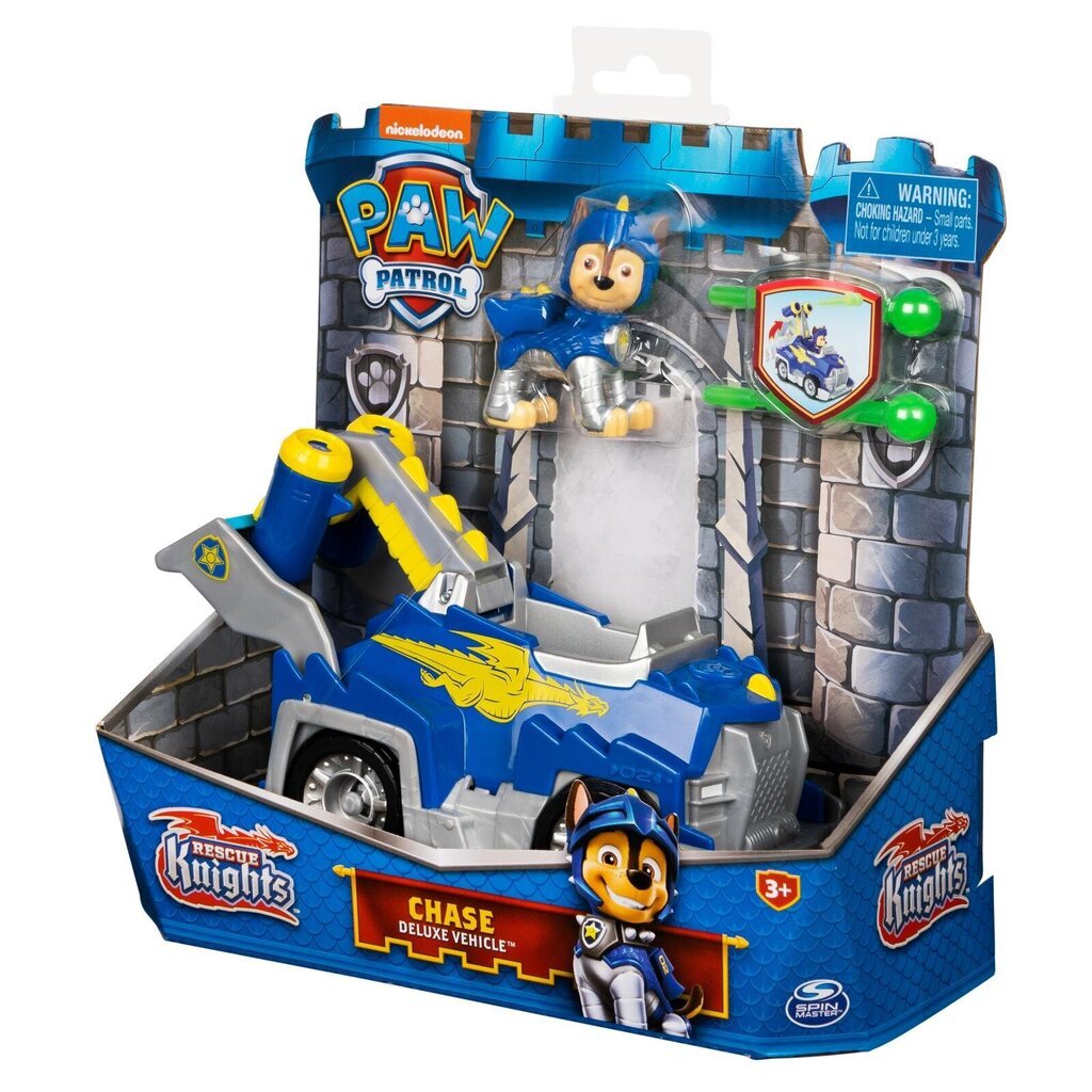 Transporto priemonė Rescue Knights Chase Šunyčiai Patruliai (Paw Patrol), 6063584 kaina ir informacija | Žaislai berniukams | pigu.lt