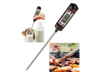 Digital lcd kitchen thermometer wine meat probe цена и информация | Nenurodyta Бытовая техника и электроника | pigu.lt