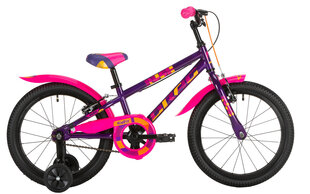 Vaikiškas dviratis Drag Rush, 16”, violetinis/rožinis kaina ir informacija | Dviračiai | pigu.lt