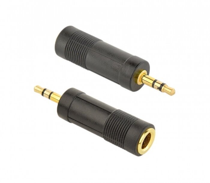 Adapteris AMBERIN 6.35 mm - 3.5 mm цена и информация | Adapteriai, USB šakotuvai | pigu.lt