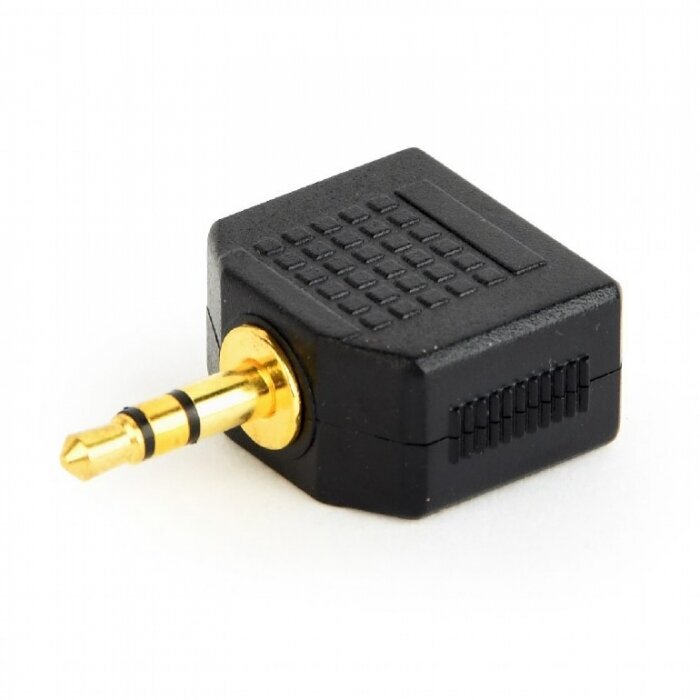 Adapteris AMBERIN 3.5 mm - 3.5 mm цена и информация | Adapteriai, USB šakotuvai | pigu.lt