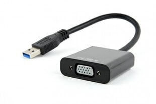 Adapteris AMBERIN USB - VGA kaina ir informacija | Adapteriai, USB šakotuvai | pigu.lt