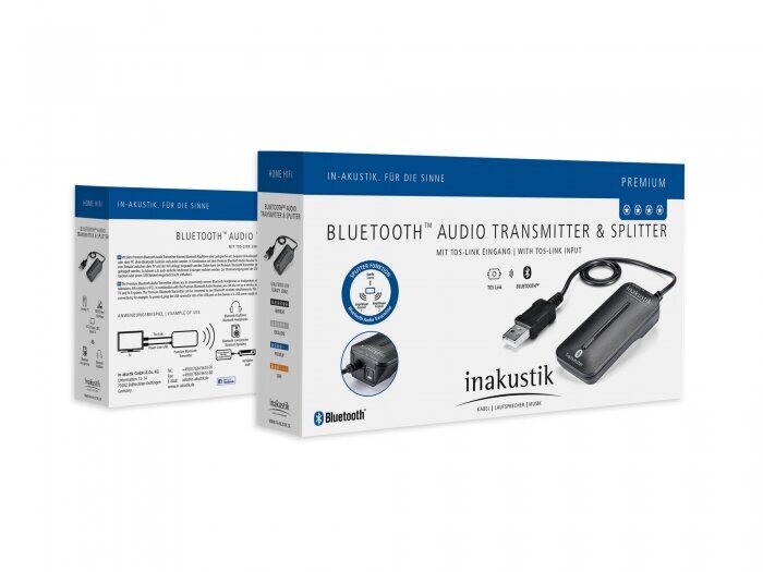 Bluetooth siųstuvas ir skirstytuvas kaina ir informacija | FM moduliatoriai | pigu.lt