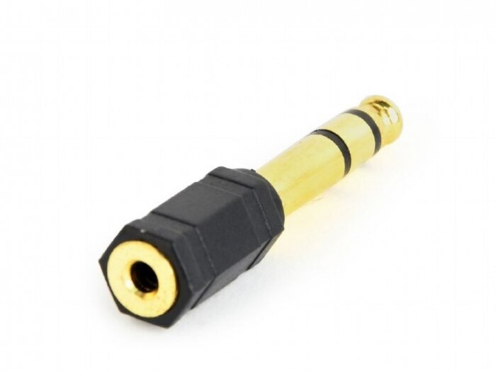 Adapteris AMBERIN 6.35 mm - 3.5 mm kaina ir informacija | Adapteriai, USB šakotuvai | pigu.lt