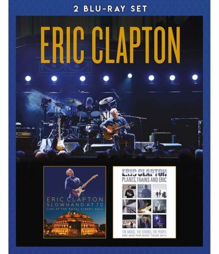 Blu-ray CD Eric Clapton - Slowhand At 70 + Planes Trains & Er kaina ir informacija | Vinilinės plokštelės, CD, DVD | pigu.lt
