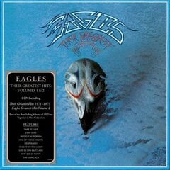 2LP Eagles Their Greatest Hits Vol. 1 & 2 Vinilinė plokštelė kaina ir informacija | Vinilinės plokštelės, CD, DVD | pigu.lt
