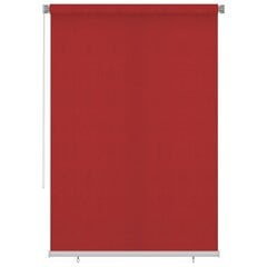 vidaXL Lauko roletas, raudonos spalvos, 160x230cm, HDPE цена и информация | Жалюзи | pigu.lt