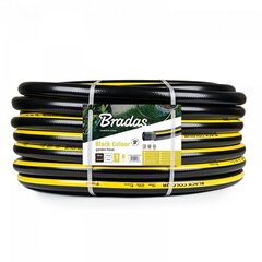 Шланг для полива садовый Bradas BLACK COLOUR 1" - 25 м цена и информация | Оборудование для полива | pigu.lt