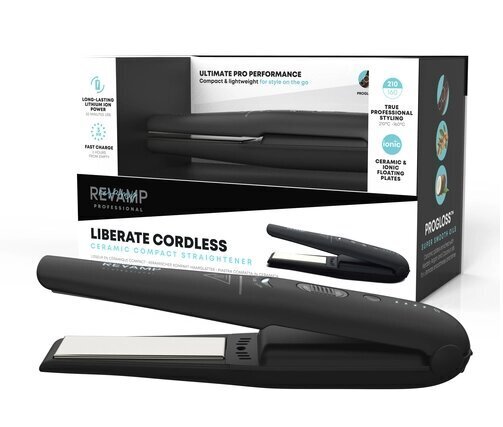 Revamp Progloss Liberate Cordless Compact ST-170 kaina ir informacija | Plaukų formavimo ir tiesinimo prietaisai | pigu.lt