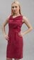 Šilkinė suknelė, raudona цена и информация | Suknelės | pigu.lt