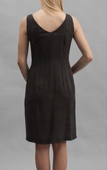 Šilkinė suknelė, ruda kaina ir informacija | Suknelės | pigu.lt
