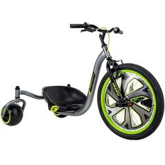 Трехколесный велосипед Huffy Green Machine Drift Trike, серый/зеленый/черный цена и информация | Трехколесные велосипеды | pigu.lt