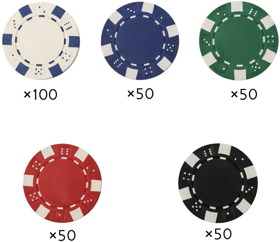 Pokeris „Texas Strong 300 Tokens“ kaina ir informacija | Azartiniai žaidimai, pokeris | pigu.lt