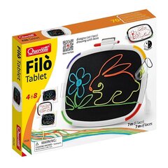 Quercetti Rankdarbiai: piešimas virvelėmis Filo Tablet, 0526 Li kaina ir informacija | Lavinamieji žaislai | pigu.lt