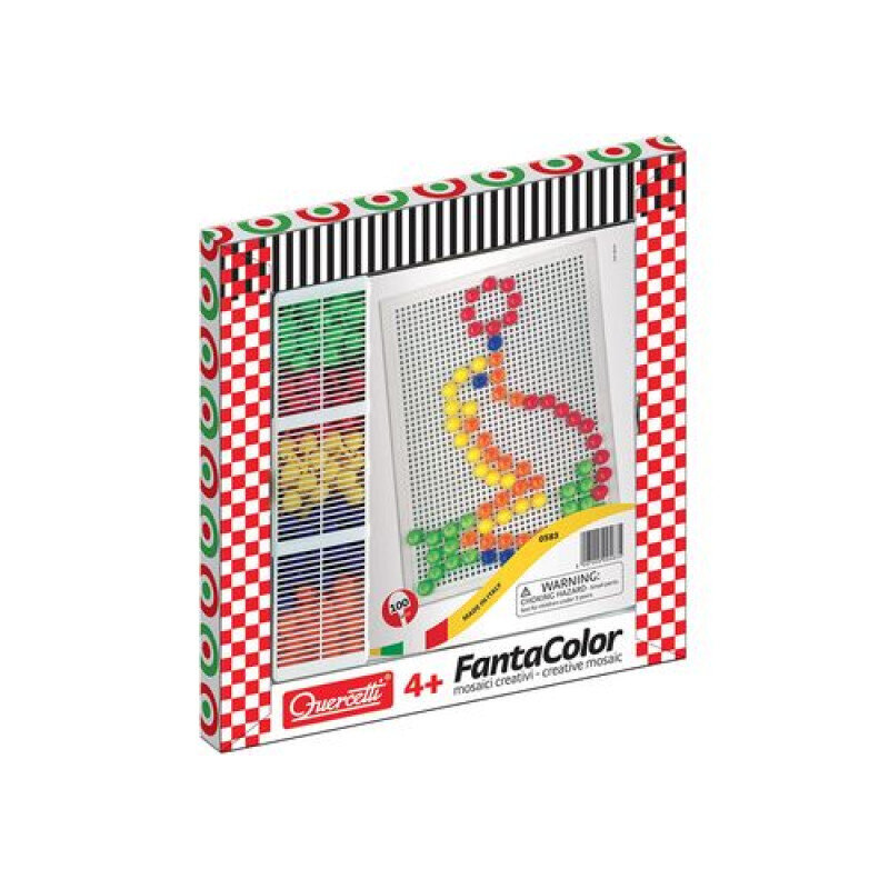Mozaika Quercetti "Fantacolor" 100D.15, 0583 Li kaina ir informacija | Lavinamieji žaislai | pigu.lt