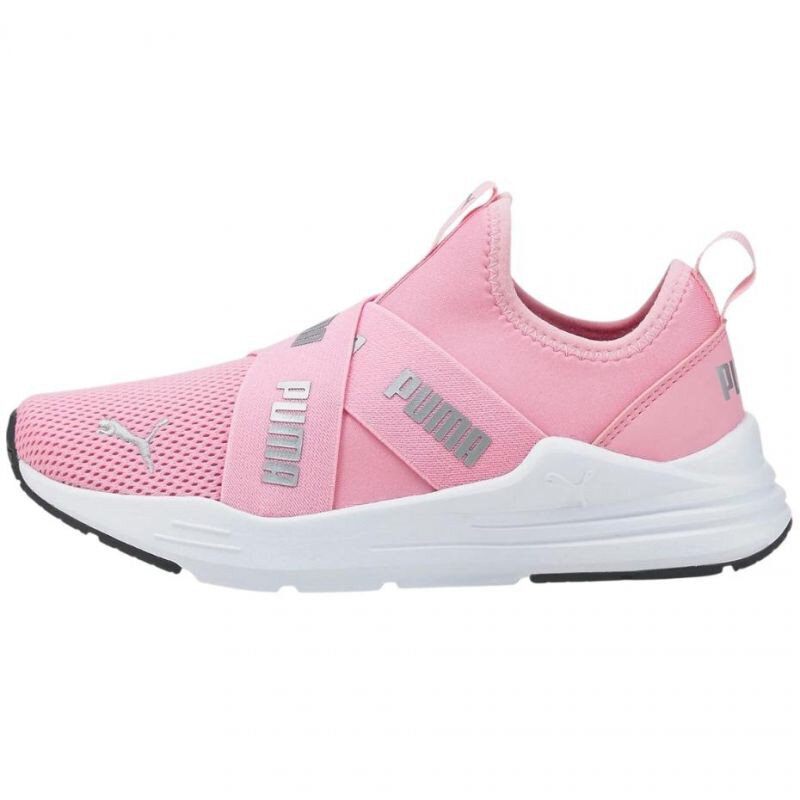 Sportiniai bateliai mergaitėms Puma Wired Run Slip 383732 01, rožiniai цена и информация | Sportiniai batai vaikams | pigu.lt