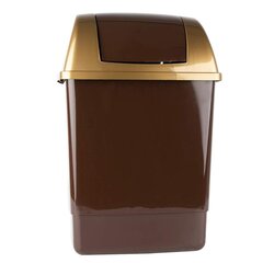 Šiukšlių dežė, 26L, ruda kaina ir informacija | Šiukšliadėžės | pigu.lt