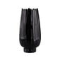 Porcelianinė vaza 9,5X9,5X19 CM, juoda kaina ir informacija | Vazos | pigu.lt
