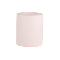 Keraminė žvakidė 6,5X6,5X8 CM, rožinė kaina ir informacija | Žvakės, Žvakidės | pigu.lt