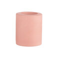 Керамический подсвечник 6,5X6,5X8 см, розовый