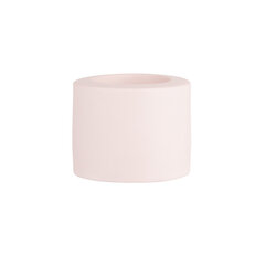 Керамический подсвечник 6,5X6,5X5,5 СМ, розовый цена и информация | Подсвечники, свечи | pigu.lt