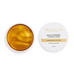 Paakių pagalvėlės Revolution Skincare Gold Hydrogel, 60 vnt. цена и информация | Маски для лица, патчи для глаз | pigu.lt