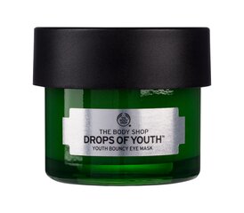 Охлаждающая маска для глаз The Body Shop Drops of Youth™, 20 мл цена и информация | Сыворотки, кремы для век | pigu.lt