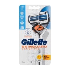 Gillette Skinguard Sensitive Flexball Power - Holící strojek s jednou hlavicí 1.0ks цена и информация | Косметика и средства для бритья | pigu.lt