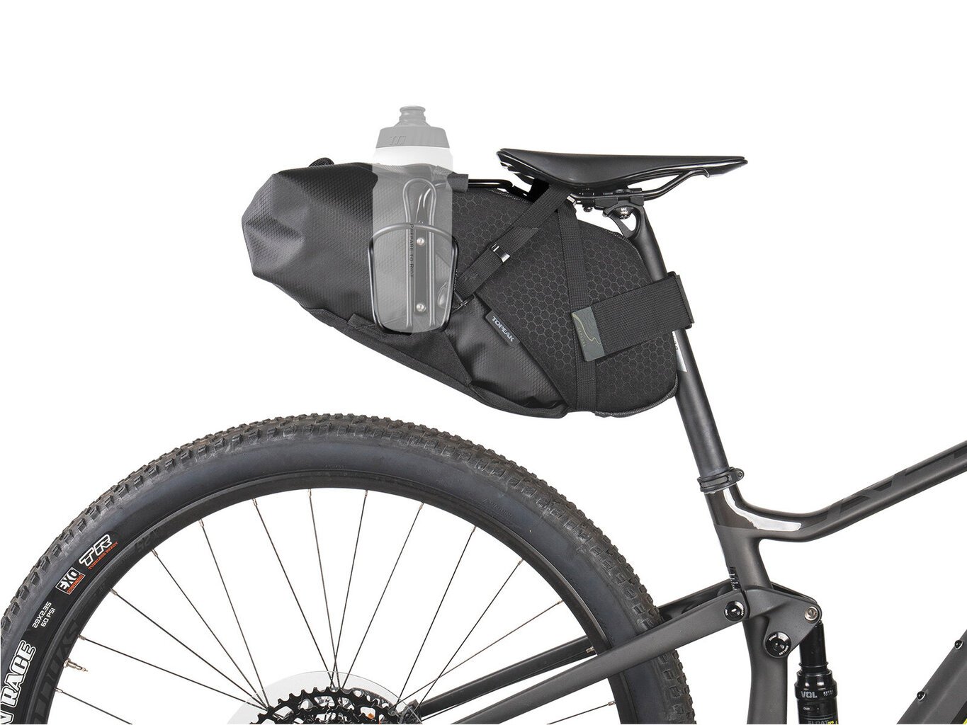 Dviračio sėdynės krepšio laikiklis Topeak T-TBP-BLWB цена и информация | Kiti dviračių priedai ir aksesuarai | pigu.lt