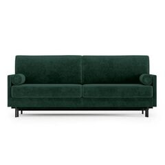Sofa Homede Rossi 3S, tamsiai žalia kaina ir informacija | Sofos | pigu.lt