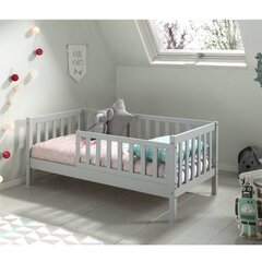 Детская кровать Aatrium Toddler 70x140cm, серый цвет цена и информация | Детские кровати | pigu.lt