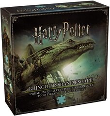 Головоломка Harry Potter Gringotts Bank Escape, 1000 штук цена и информация | Пазлы | pigu.lt
