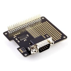 Serial Pi Plus MAX3232 - RS232 sąsaja, skirta Raspberry Pi kaina ir informacija | Atviro kodo elektronika | pigu.lt